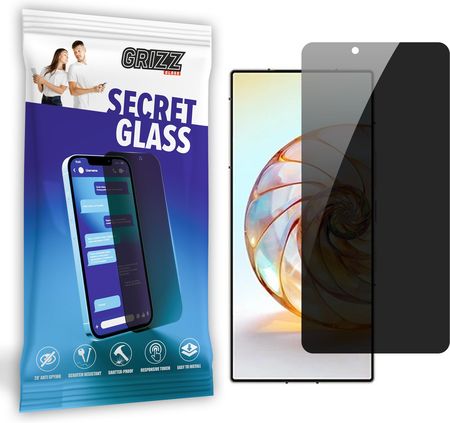 Grizzglass Sekretne Szkło Hybrydowe Do Zte Nubia Z60 Ultra Prywatyzujące Grizz Secretglass