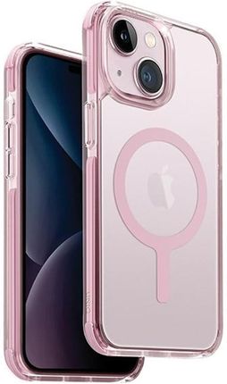 Uniq Etui Combat Iphone 15 Plus 14 6 7 Maglick Charging Różowy Baby Pink