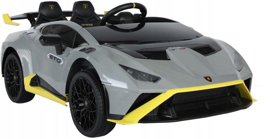 Leantoys Sportowe Auto Samoch D Na Akumulator Lamborghini Wiat A Led