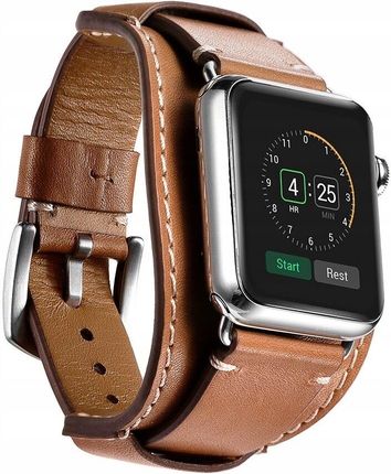 Xgsm Pasek Skórzany Do Apple Watch 2/3/4/5/6/7/8/Se/Ultra Ultra 2 42/44/45/49Mm