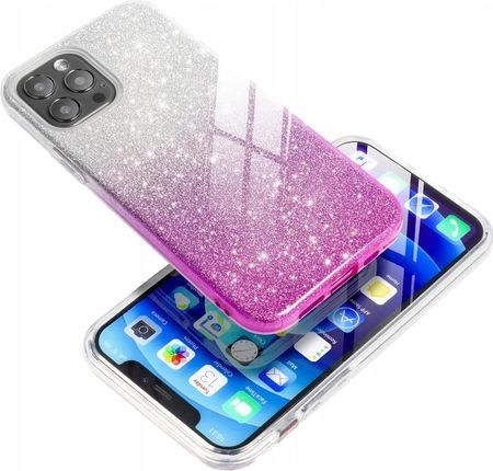 Partner Tele Futerał Shining Do Samsung Galaxy S24 Ultra Transparent Róż - zdjęcie 2