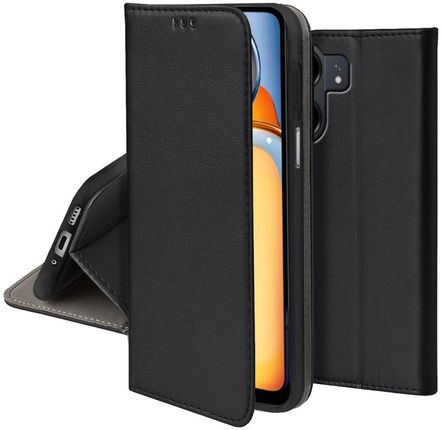 Case Etui Skórzane Do Xiaomi Redmi 13C Poco C65 Magnetyczne Book+ Szkło Szybka