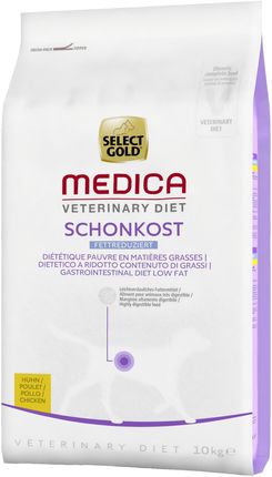 Select Gold Medica Lekkostrawna Karma O Obniżonej Zawartości Tłuszczu 10Kg
