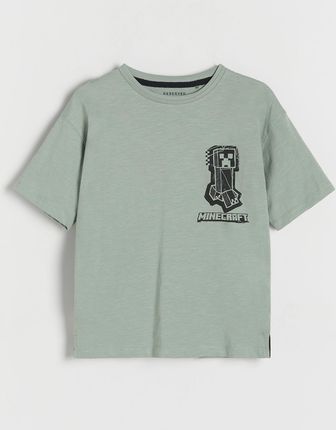 Reserved - T-shirt oversize Minecraft - Zielony