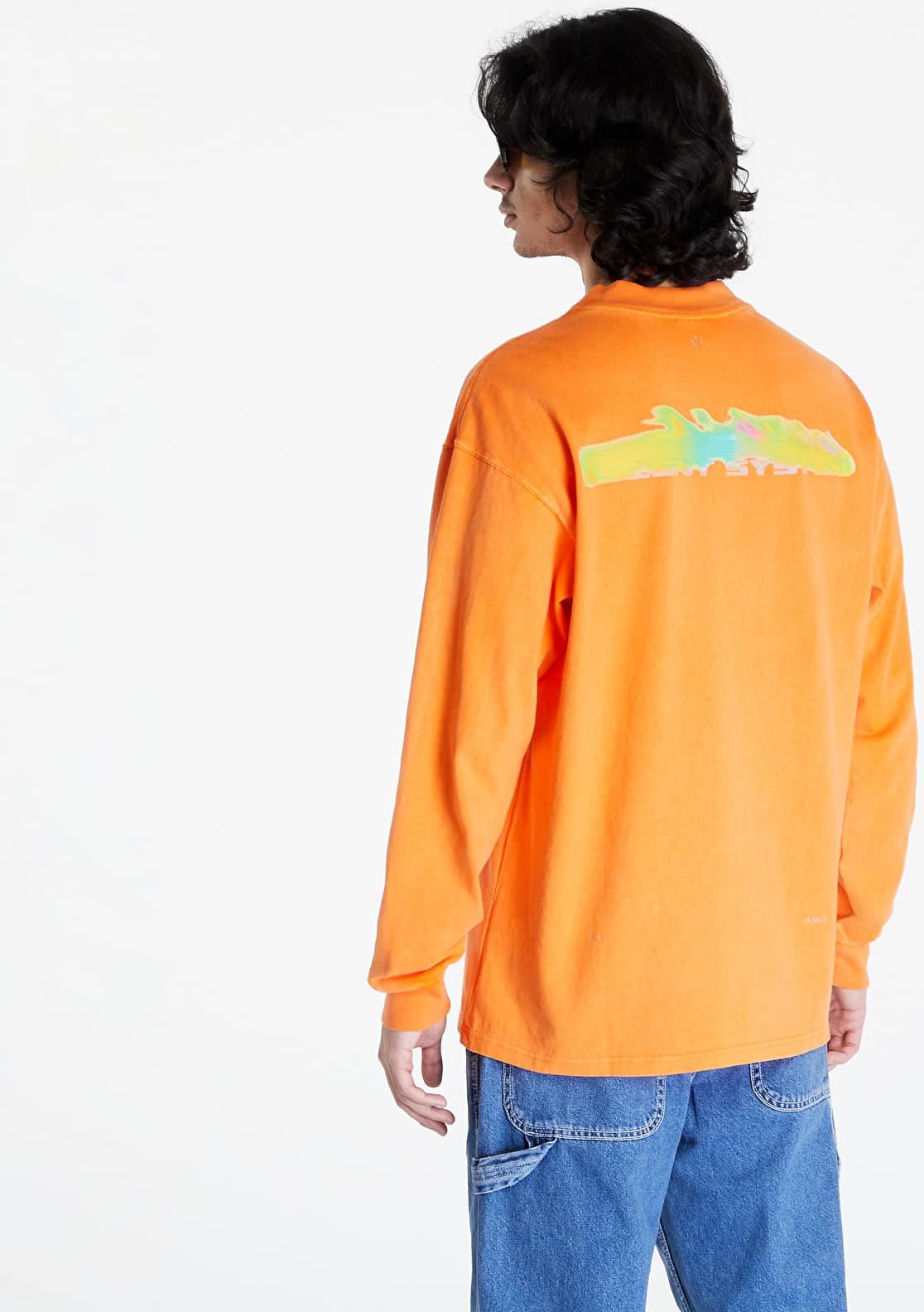 Nike Nocta L/S Mock T-shirt Orange ノクタ ロンT オレンジ Nike x NOCTA NRG Men's Long-Sleeve Mock Neck Orange Horizon