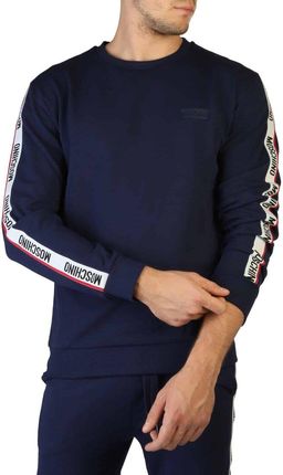 Bluza marki Moschino model 1701-8104 kolor Niebieski. Odzież męska. Sezon: Jesień/Zima