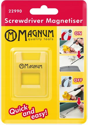 Magnum Magnetyzer Demagnetyzer Do Śrub Wkrętaków Bitów Profesjonalny