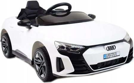 Super-Toys Auto Na Akumulator Audi Rs E-Tron Gt Miękkie Biały