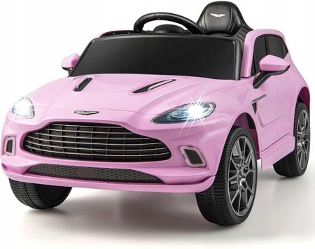 Costway Elektryczny Samochód Dla Dzieci Aston Martin Dbx Różowy