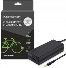 Ładowarka do baterii roweru elektrycznego Qoltec 36V/42V 2A 84W 5.5*2.5