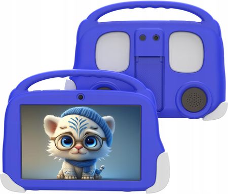 Tablet edukacyjny dla dzieci BLOW KidsTAB8  4G 4/64GB niebieski + etui