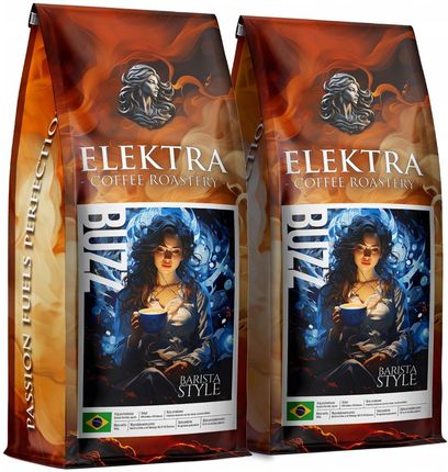 Blue Orca Coffee Palarnia Kawy Elektra Line Buzz Barista Ziarnista 2X1kg