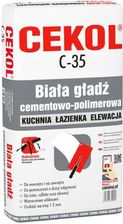 Zdjęcie Cekol C-35 Biała Gładź Cementowo-Polimerowa 5Kg - Poznań