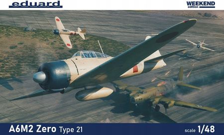 Eduard A6M2 Zero Type 21 Weekend Edition 84189 Skala 1/48