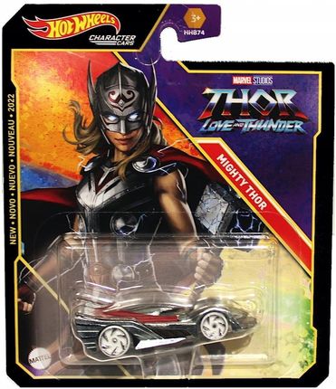 Hot Wheels Character Cars Marvel Mighty Thor Love. HDL47