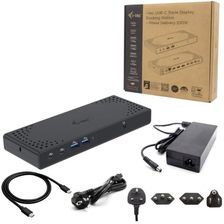 Zdjęcie I-Tec Stacja dokująca USB-C Triple Display Docking Station Gen 2 + Power Delivery 1000W (AYITCS000000076) - Piła