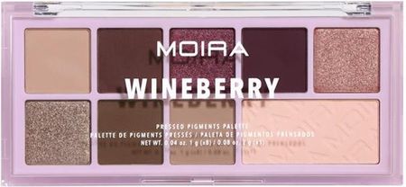 Moira On The Go Paleta Cieni Do Powiek 06 Wineberry 10G