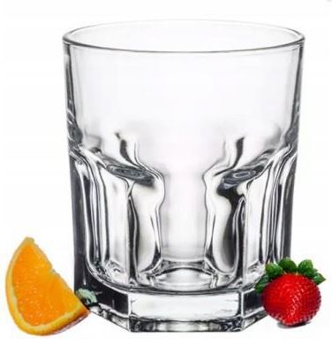 Szklanka na napoje z wytrzymałego szkła przezroczysta 290 ml