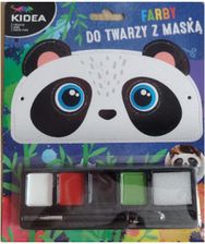 Zdjęcie Derform Farby Do Malowania Twarzy Z Maską Panda 3+ 1161MG2 - Lubowidz