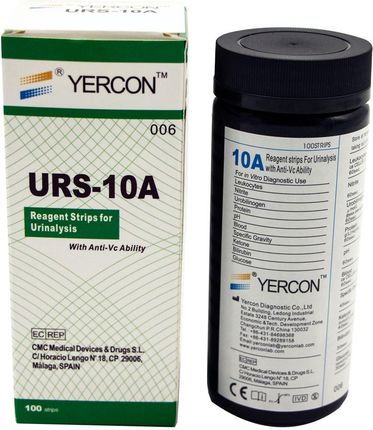Yercon Diagnostic Co. Ltd Paski Do Badania Moczu Urs-10A Medyczne