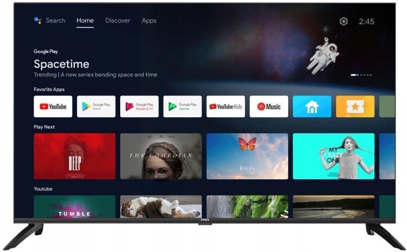 ALLIMITY Télécommande Vocale Compatible avec CHIQ TV CH230419B1 -CH.10 .A-BBT.TL8275 L32G7V L32H7G L32H8CG L40G7V L40H7G L40QG7V L40QH7G
