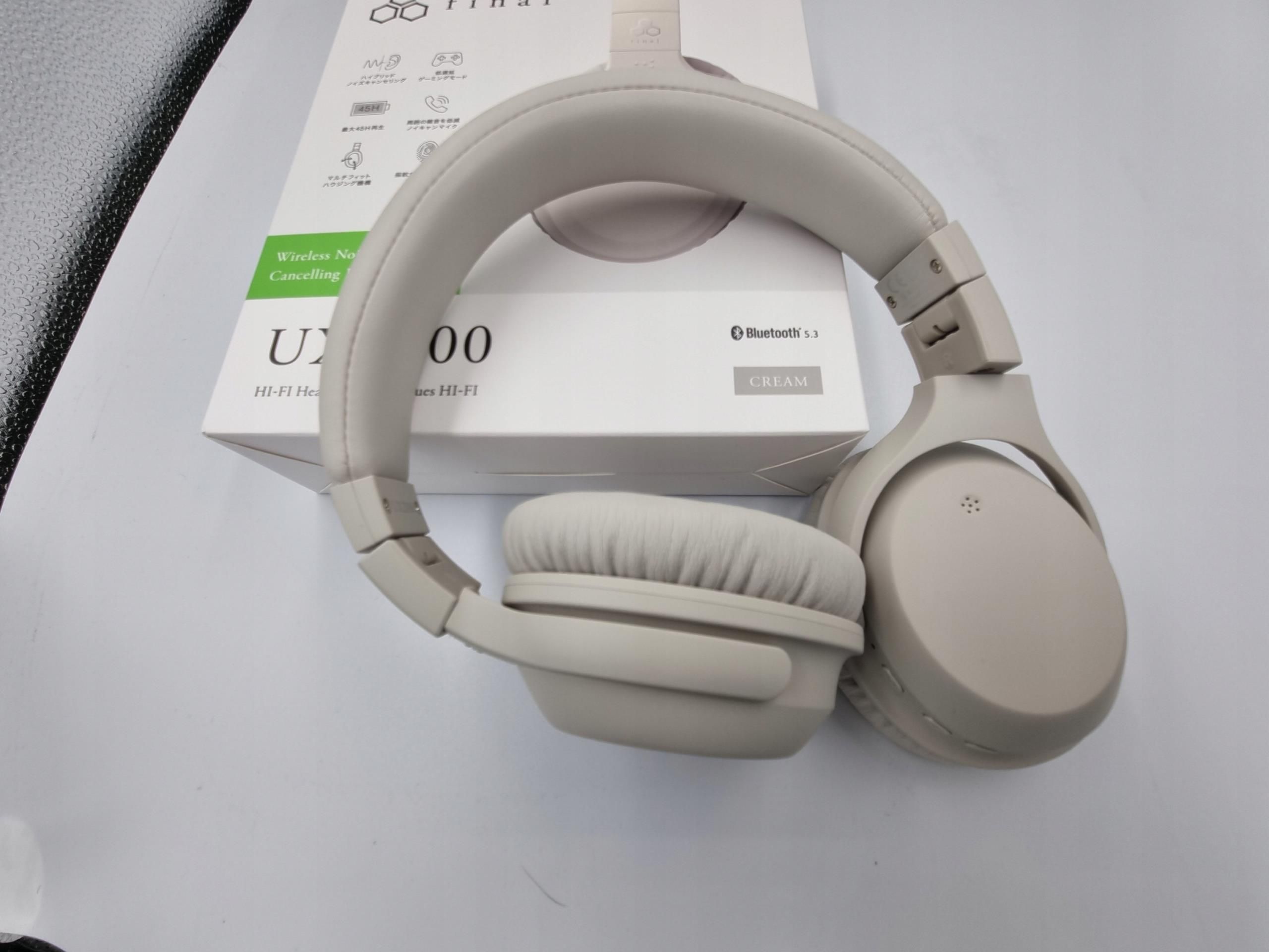 фото Навушники з мікрофоном Final Audio UX2000 Cream
