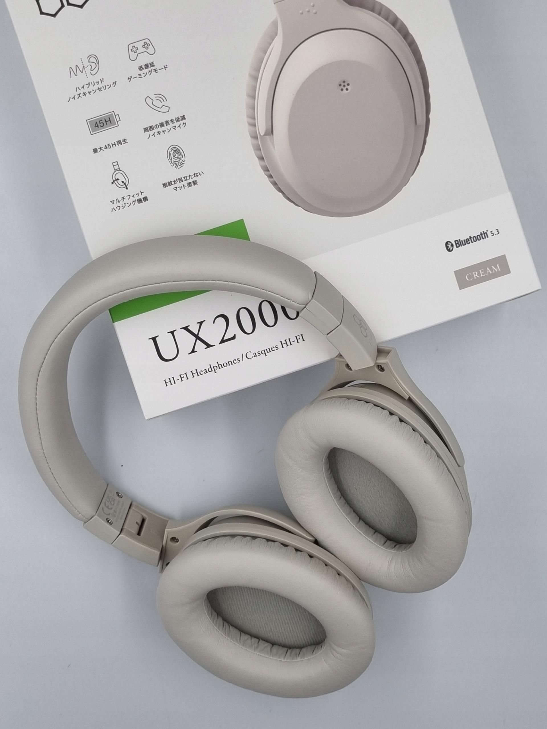 фото Навушники з мікрофоном Final Audio UX2000 Cream