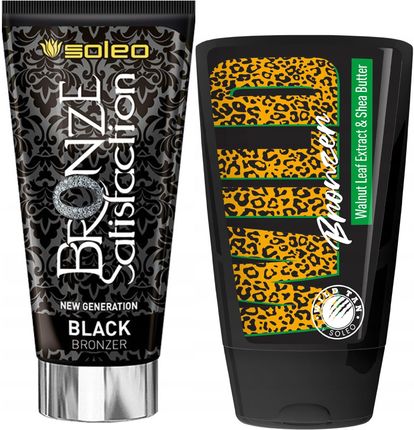 Soleo Black Bronzer Satisfaction + Wild Tan Bronzer 