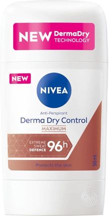 Nivea Derma Dry Control Antyperspirant W Sztyfcie 50 ml