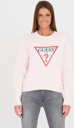 GUESS Różowa bluza Original Fleece