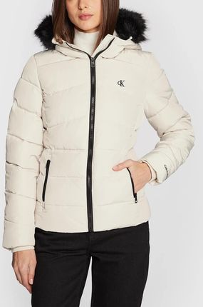 Kurtka damska Calvin Klein J20J219824 XS Beżowa (8719856657697)