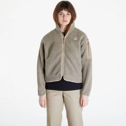 Nike ACG "Arctic Wolf" Polartec Oversized Fleece Full-Zip Jacket Khaki/ Summit White