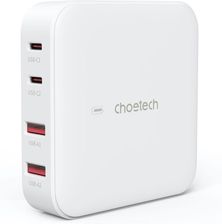 Choetech Szybka Ładowarka Sieciowa Gan 100W 2X Usb A C