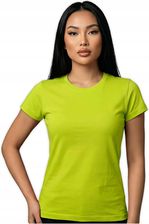 Zdjęcie T-shirt Malfini Basic 134 134 zielona bawełniana z domieszką elastanu - Brzesko
