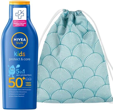 Nivea Kids Protect & Moisture SPF50 + Plecak Plażowy