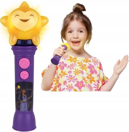 Mikrofon Karaoke do Śpiewania dla Dziecka Dzieci Ekids Disney / Życzenie Wish / WH-070.UEMv23M