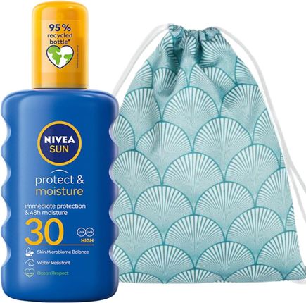 Nivea Protect & Moisture SPF30 Spray + Plecak Plażowy