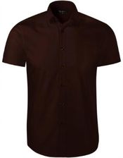 Zdjęcie ELEGANCKA Koszula Męska FLASH Slim-Fit kawowa M - Działoszyce
