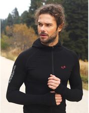Bluza turystyczna męska Woolona Pakke Hybrid Merino