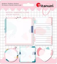 Zdjęcie Titanum Notesy Samoprzylepne Mix 5Szt. - Luboń