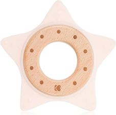 Zdjęcie Kikkaboo Silicone And Wood Teether Star 1szt. Gryzak Pink - Miasteczko Śląskie