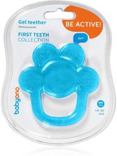 Zdjęcie Babyono Be Active Gel Teether 1szt. Gryzak Flower Blue - Milicz