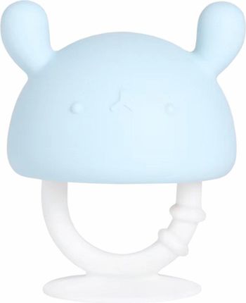Evi Gryzak Logopedyczny Grzybek Teether Mashroom Zabawka Sensoryczna Niebieska