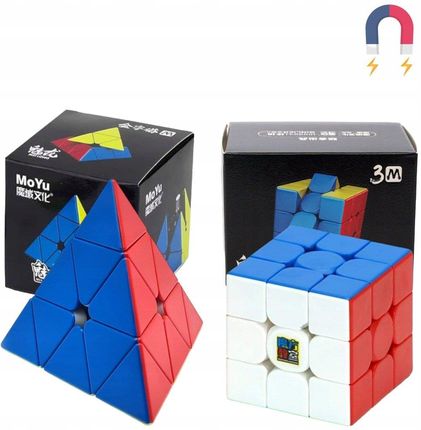 MoYu Zestaw Magnetyczna Kostka Rubika 3x3 + Piramida