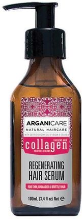 Arganicare Collagen Serum Regenerujące Do Cienkich I Łamliwych Włosów 400 ml