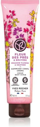 Yves Rocher Bain De Nature Meadow Flower & Heather Peeling Kremowy Do Ciała 150 ml