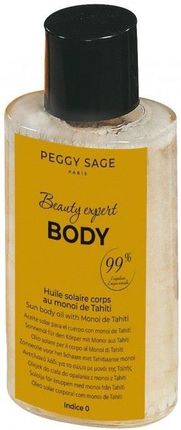 Peggy Sage Beauty Expert Body Wegański Olejek Do Opalania Monoi Sun 100 ml