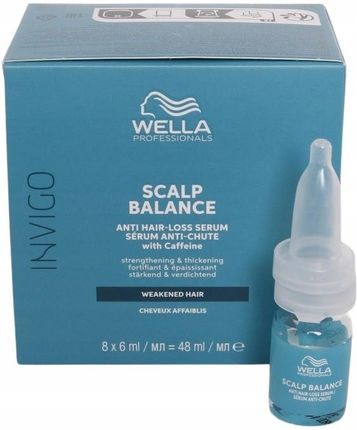 Wella Professionals Invigo Scalp Balance Serum Do Włosów Przeciw Wypadaniu 8x6 ml
