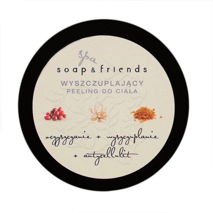 Soap&Friends Peeling Do Ciała Żurawina 200 ml
