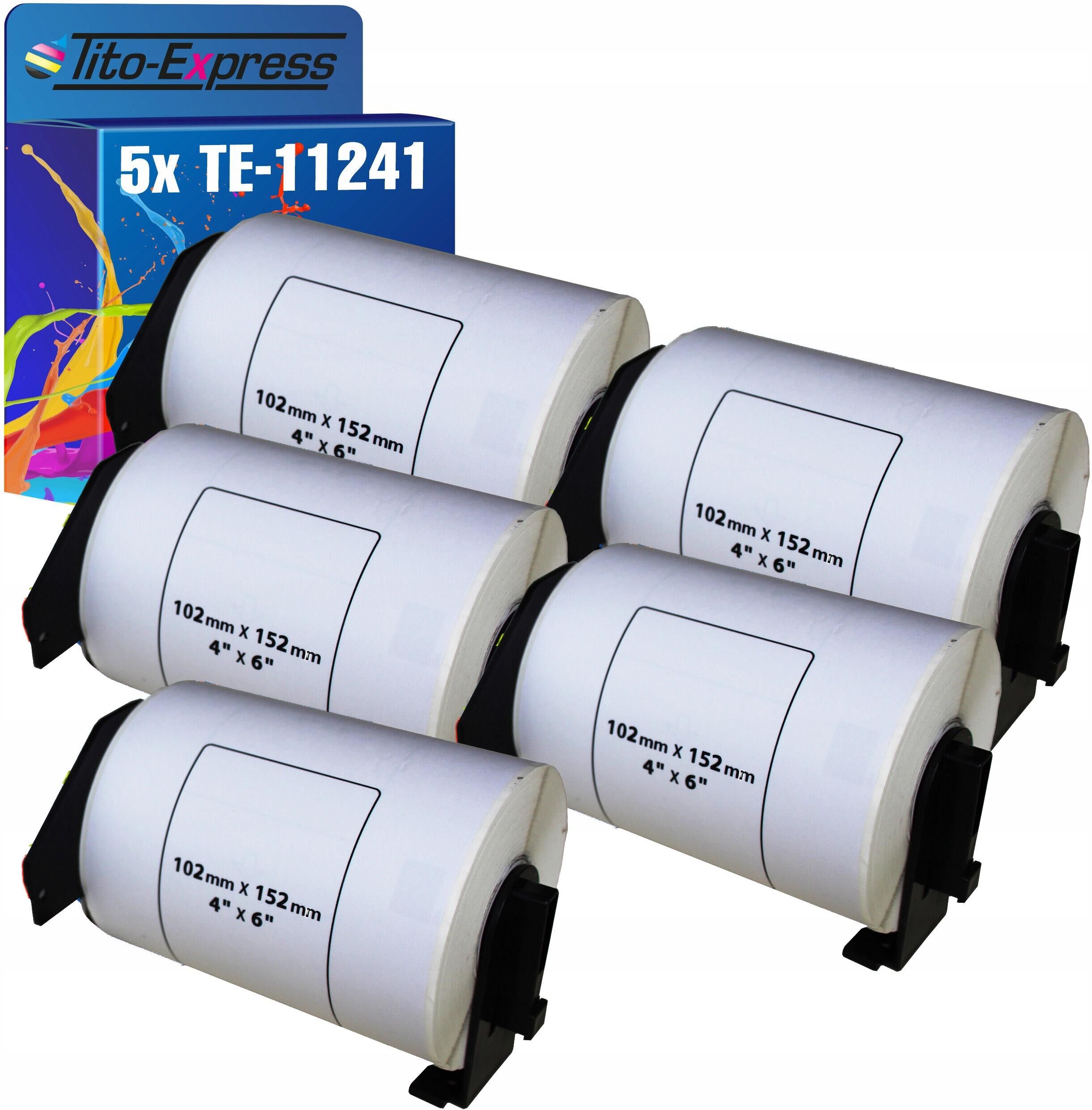 Brother BDE-1J152102-058 kompatible Etiketten, 102 x 152 mm Ab € 3,50 Brother BDE-1J152102-058 kompatible Etiketten, 102 x 152 mm Ab € 3,50